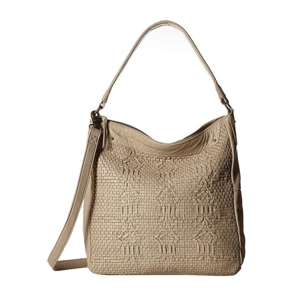 Anthropologie Handbags - Anthropologie Day & Mood Ivory Smilia Hobo Bag